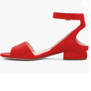 XYD Strappy Low Heel Sandal Pumps for Women Open Toe Ankle Strap Slingback